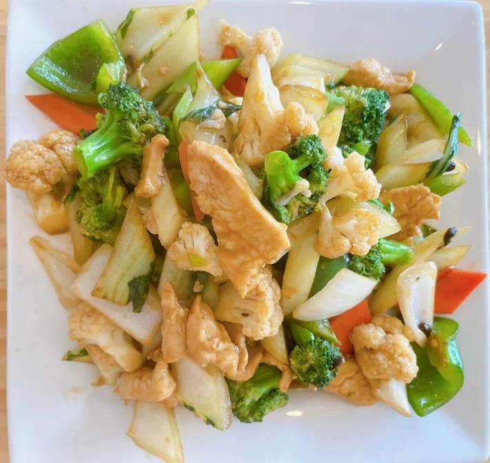 Chicken with Mixed Vegetables 鸡肉杂菜